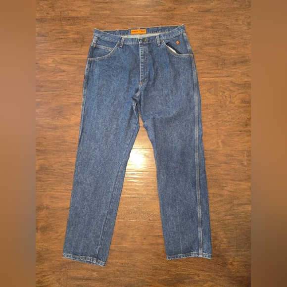 Wrangler FR Jeans Mens 40x35 Flame Resistant Riggs Workwear - Picture 2 of 5